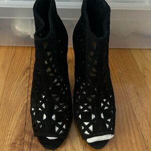 Michael Kors Black Booties